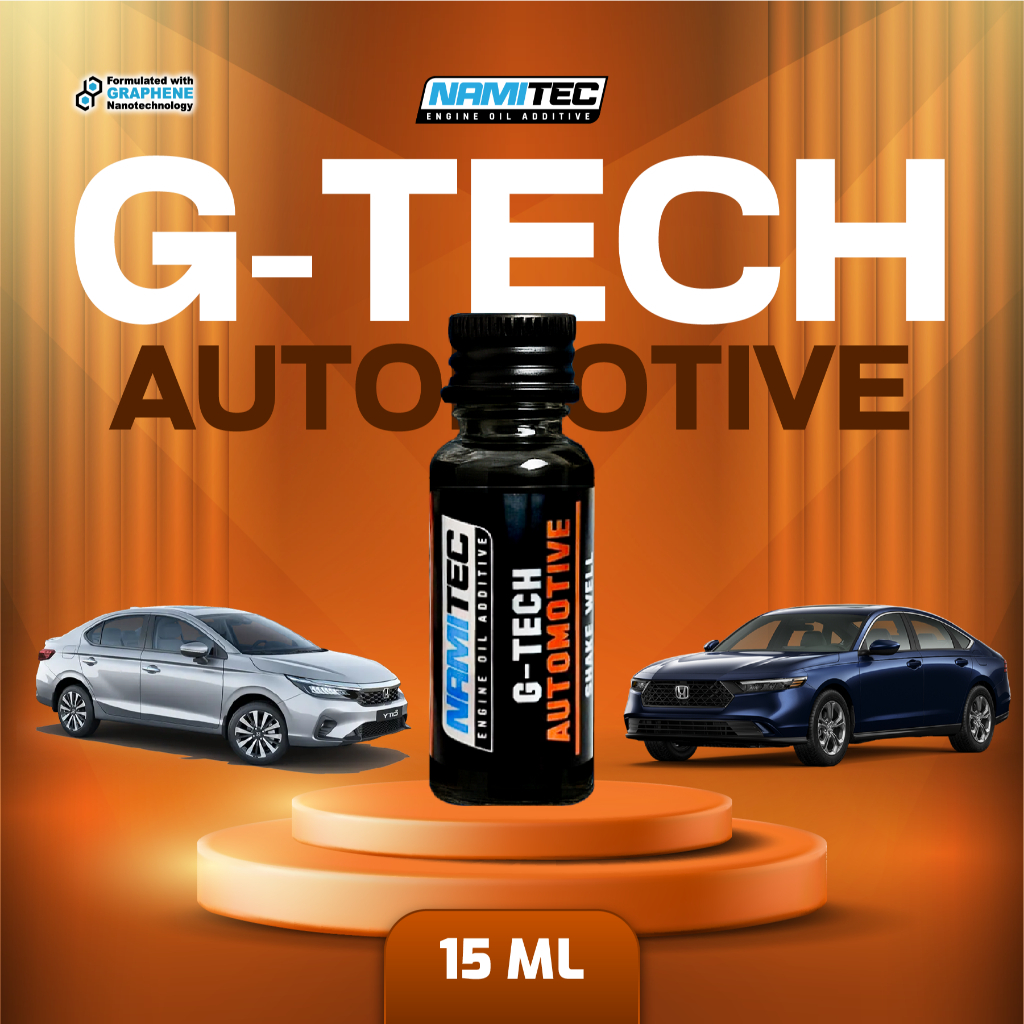 Jual NAMITEC G-TECH AUTOMOTIVE | Engine Oil Additive | 15 mL | Aditif ...