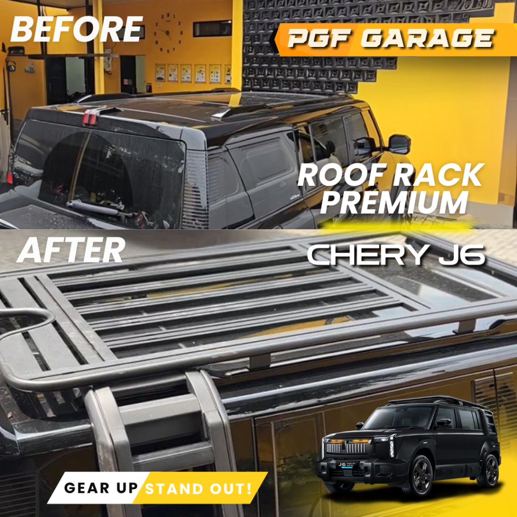 Jual Chery J6 Roof Rack / Roof Rack Chery J6 / Aksesoris Chery J6 ...
