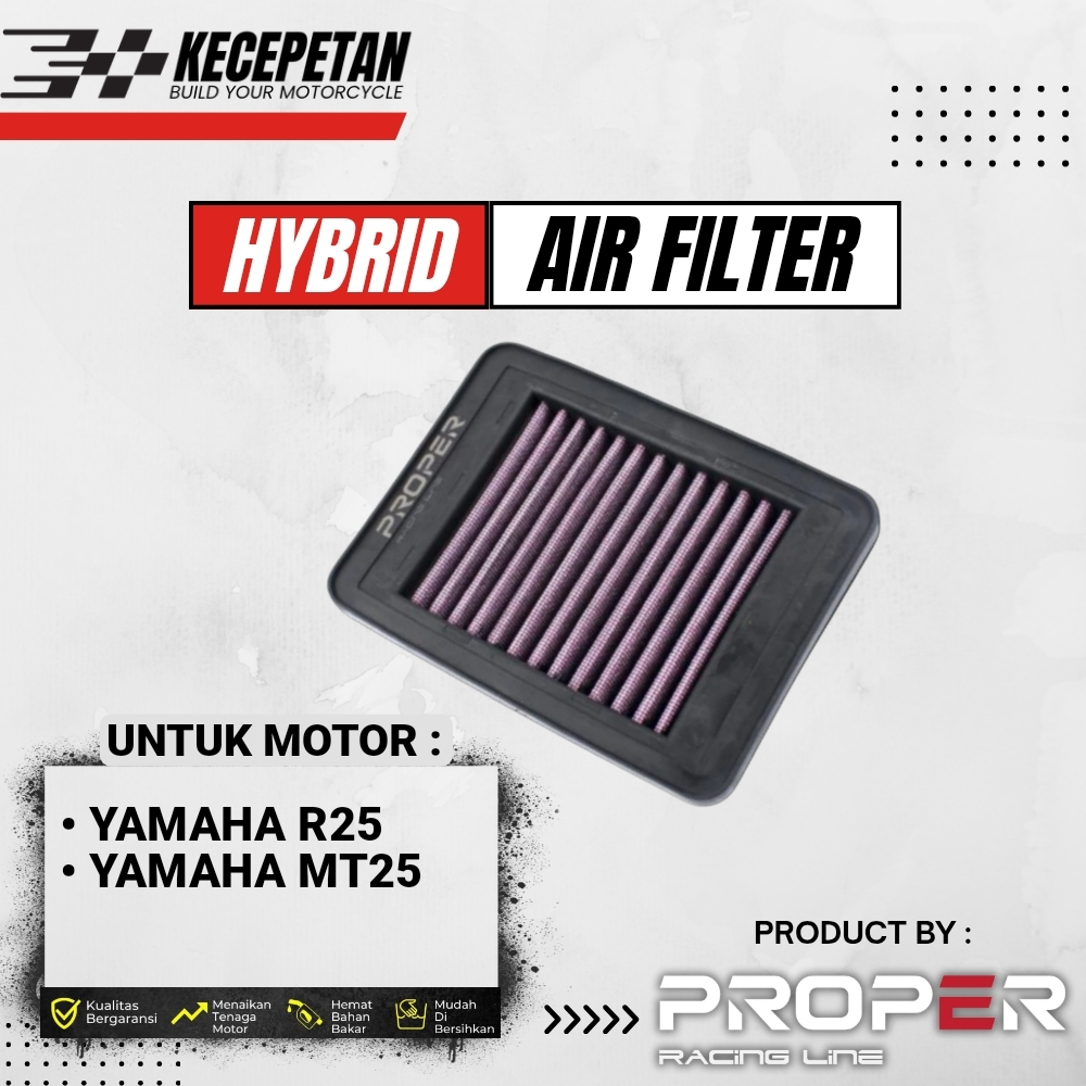 Jual FILTER UDARA PROPER RACING LINE SARINGAN UDARA RACING MOTOR YAMAHA ...