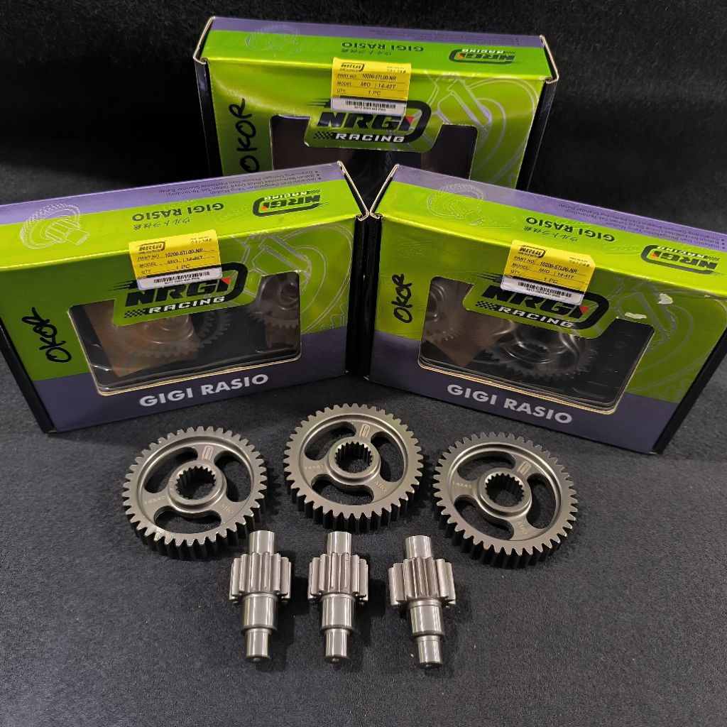 Jual GIGI RASIO NRGI RACING TERSEDIA UK 14 - 40 / 14 - 41 / 14 - 42 ...