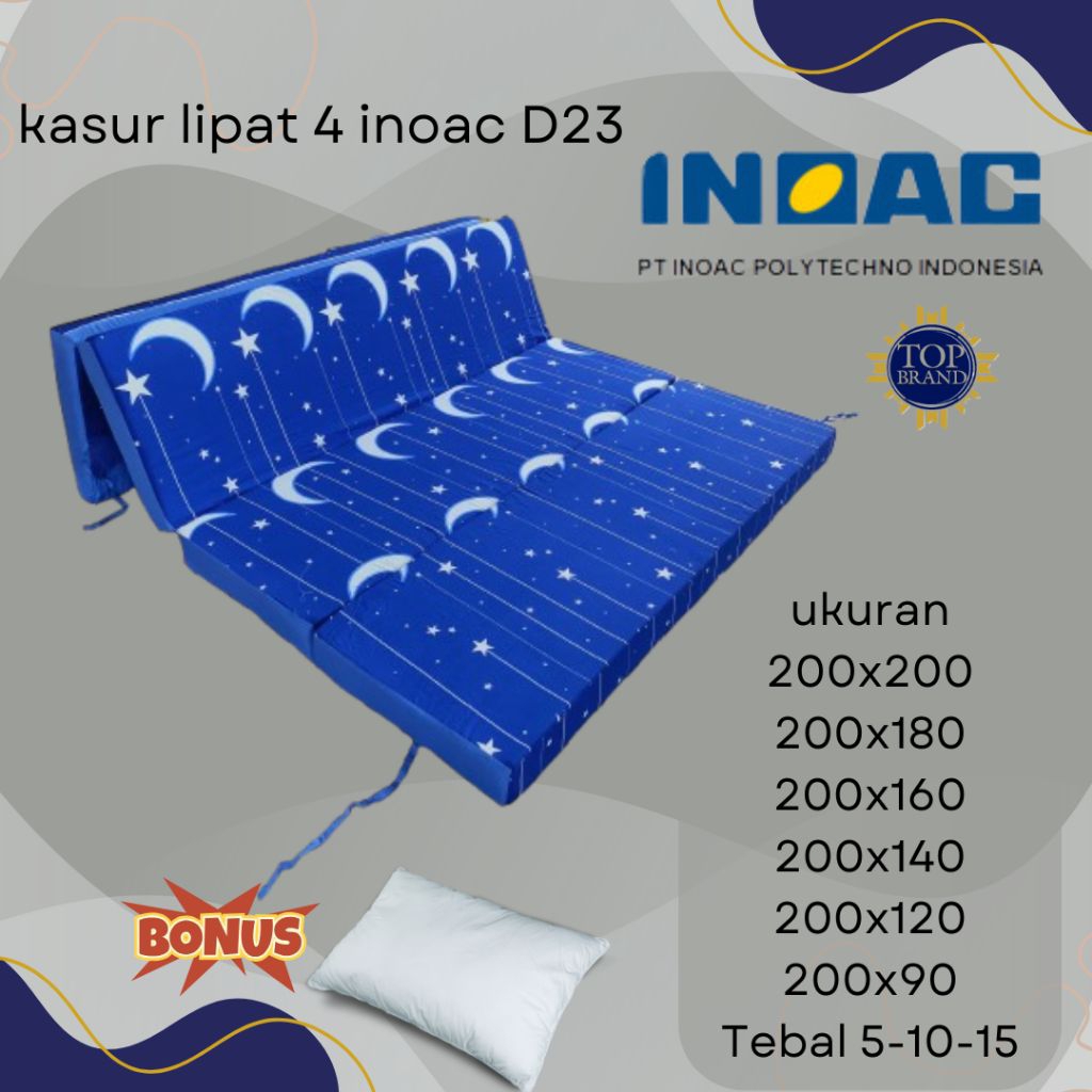 Jual Kasur Lipat Inoac D23 Inoac Original 100 Kasur Busa Awet