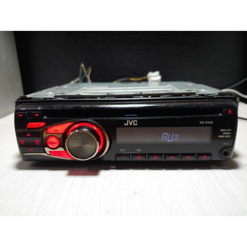 Jual Head Unit JVC KD-R336 Cd Receiver Bluetooth Aux | Shopee Indonesia