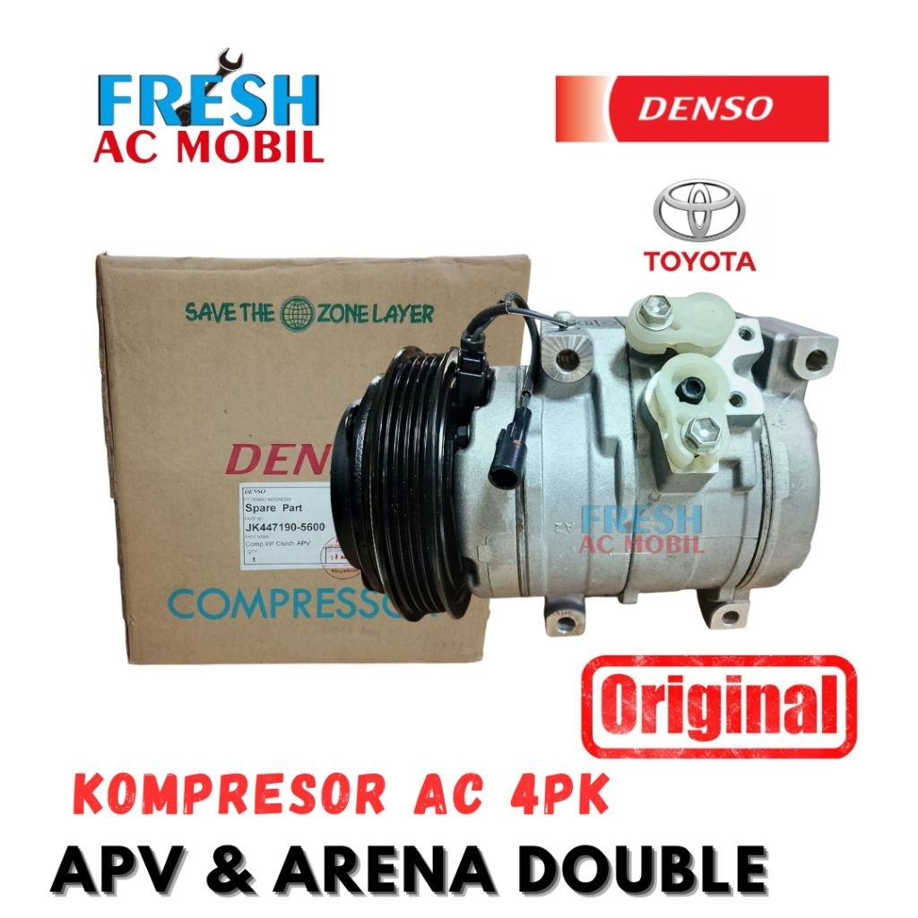 Jual Kompresor AC APV Double Arena Double Assy 4pk Compressor AC APV ...