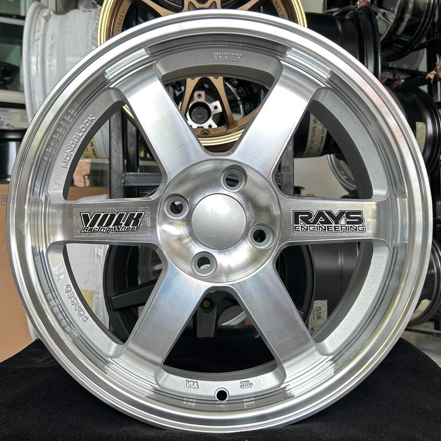 Jual VELG RAYS RC TE RING 16 LEBAR 7 HOLE 4X100 ET 38 CB 73.1 SILVER ...