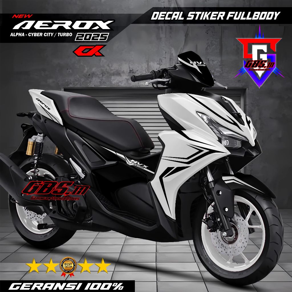 Jual TERBARU decal aerox alpha cx 2025 full body -sticker aerox alpha ...