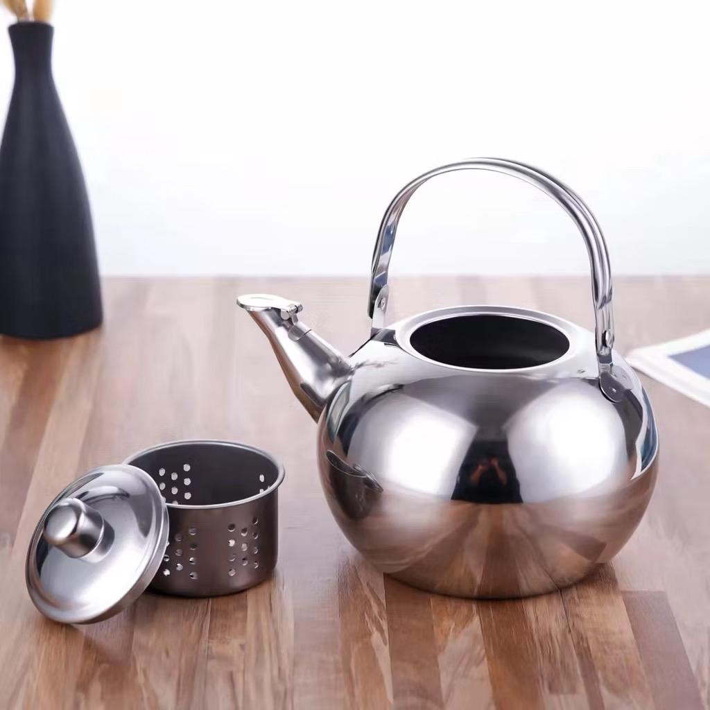 Jual Teko Air Teko Saji Stainless Steel Kettle Anti Karat | Shopee ...