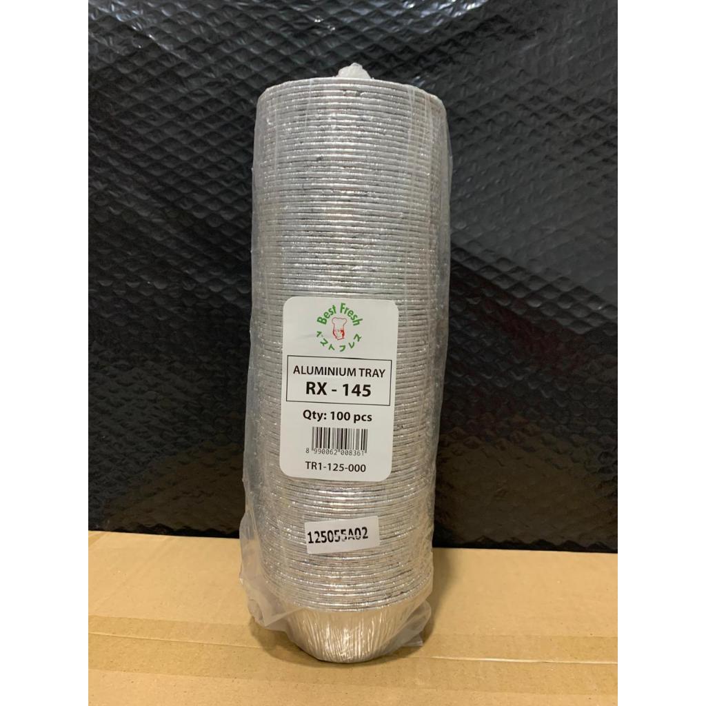 Jual Harga 100pcs Alumunium foil tray RX 145 Rx-145 Tanpa Tutup / cup ...