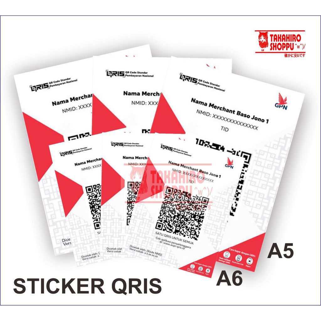 Jual Standing Barcode Qris Akrilik Custom Bentuk L / Display Qris ...
