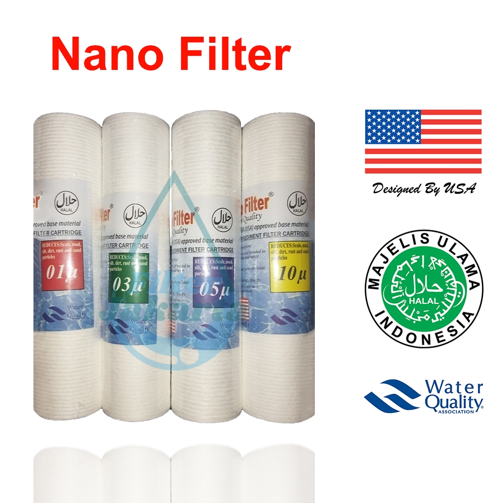 Jual Sediment Filter Air / Spoon Merk Nano Uk 10 inch | Shopee Indonesia