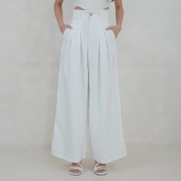 Beatrice Clothing Steam Pants Celana Wanita Celana Panjang Wanita Celana Kulot Highweist