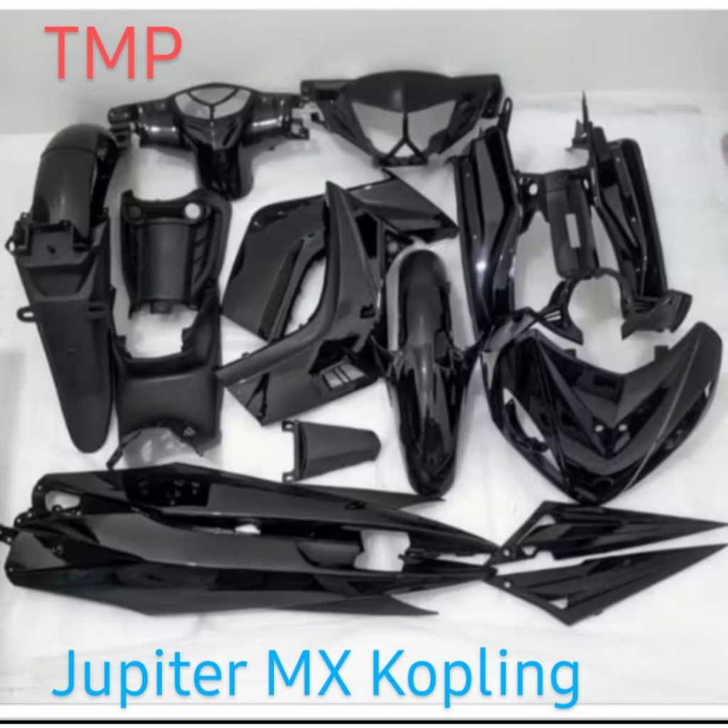 Jual Complete Set Body Jupiter MX Kopling Hitam / 2005 s/d 2010 / WIN ...