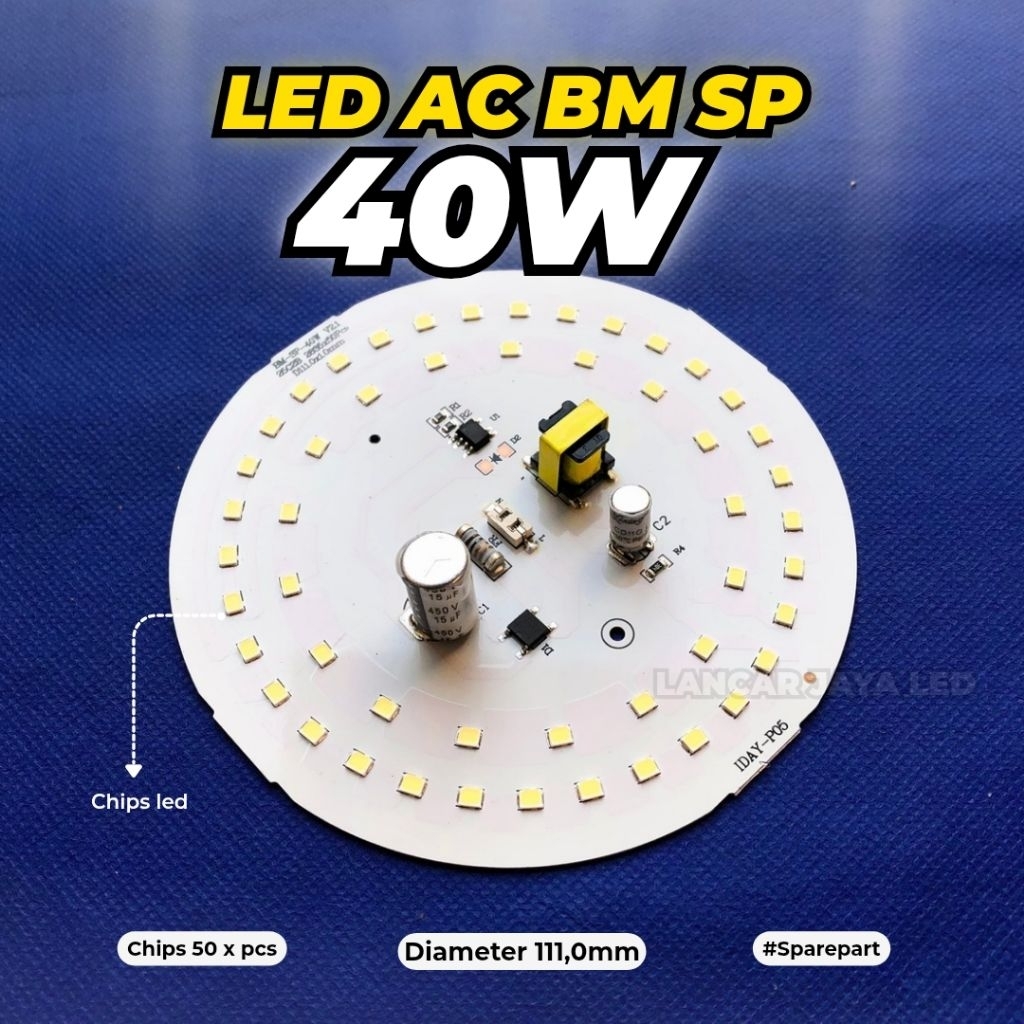 Jual PCB LED AC (BM SP-2) 40W ~Lancar Jaya Led~ | Shopee Indonesia