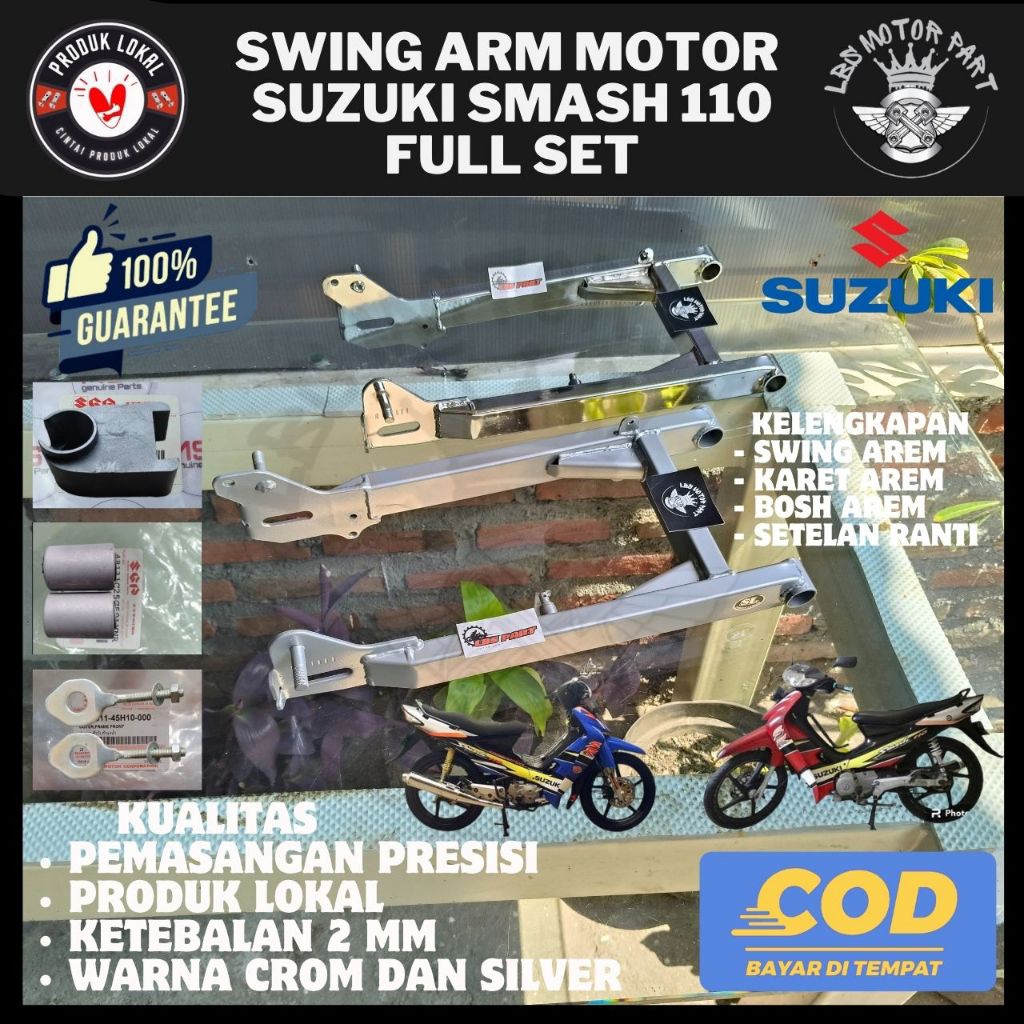 Jual LBS - SWING AREM ARM MOTOR SMASH NEW SMASH TITAN SMASH 110 LAMA ...