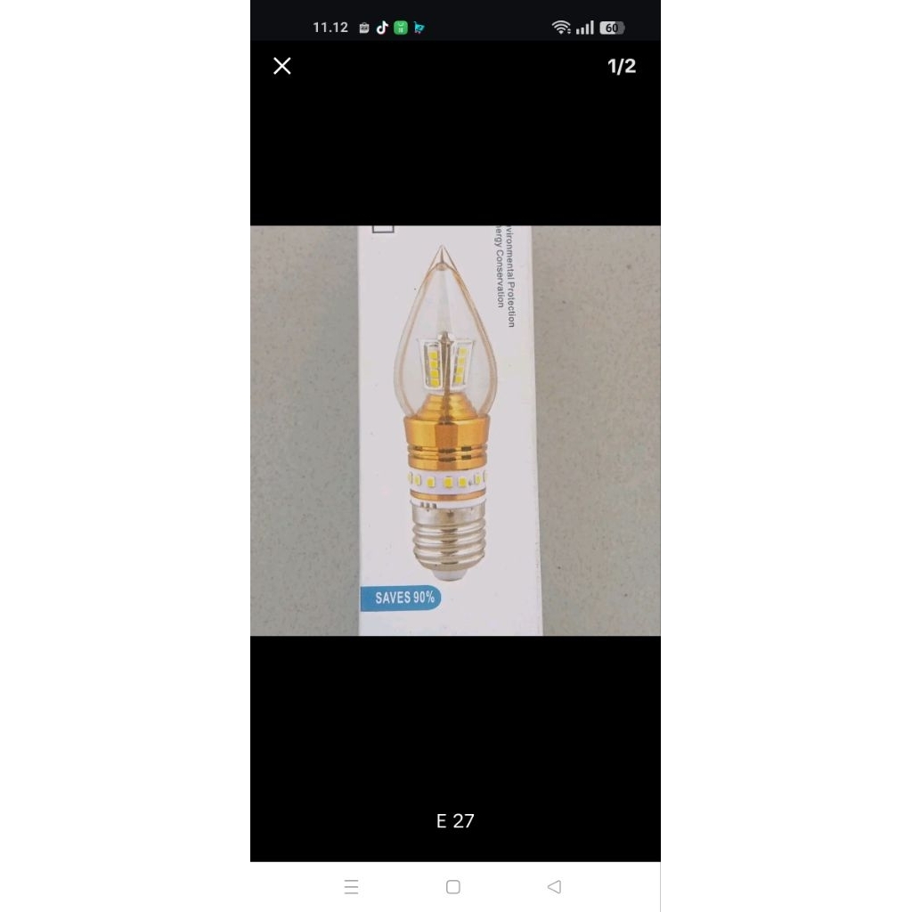 Jual bolam LED E 27/ E14 white 5 watt | Shopee Indonesia