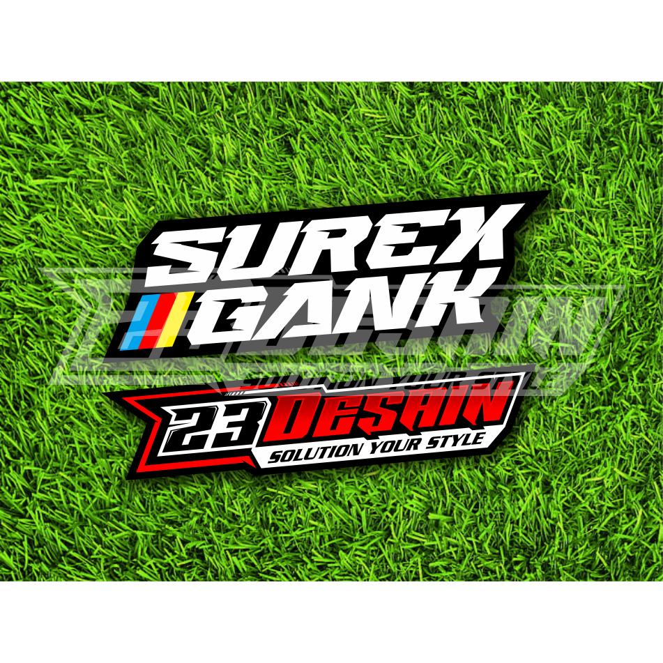 Jual SUREX GANK ORA SUREX ORA ASEK STIKER SUREX STICKER SUPERMOTO HEREX ...