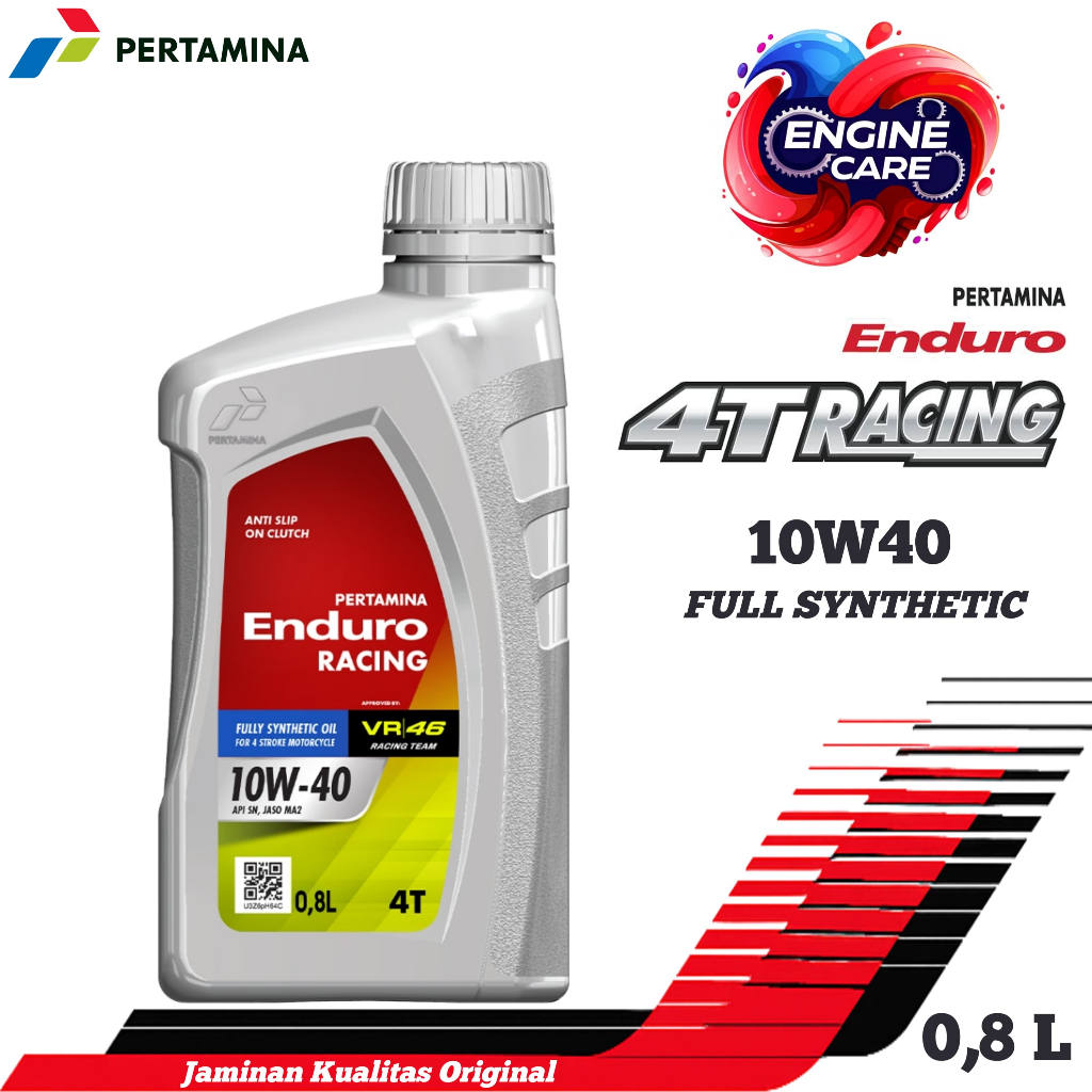 Jual OLI RACING (0.8L/1L) - Enduro Racing 10W40 Full Synthetic - Oli ...