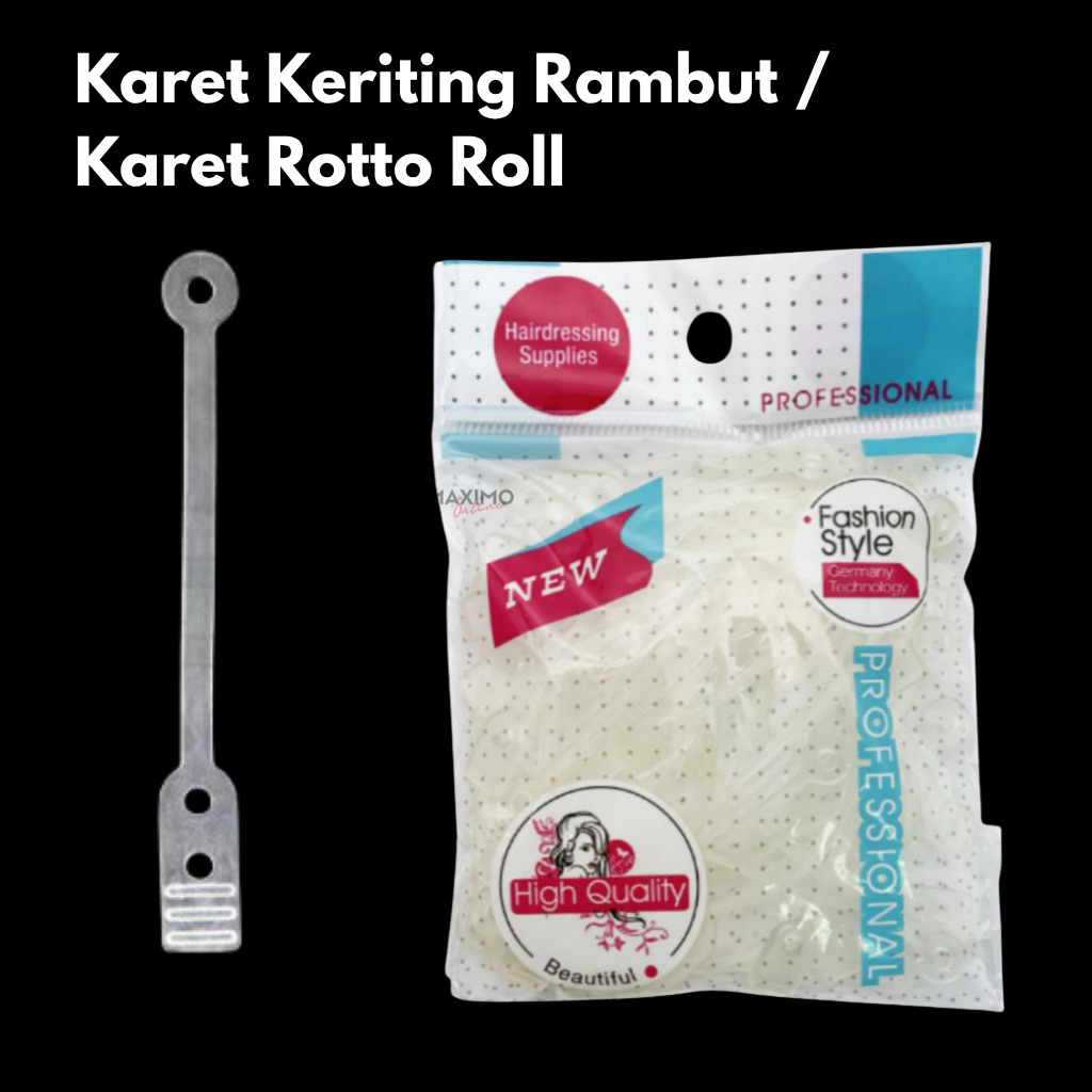 Jual Karet Rotto Roll / Karet Keriting Rambut Profesional – Karet ...
