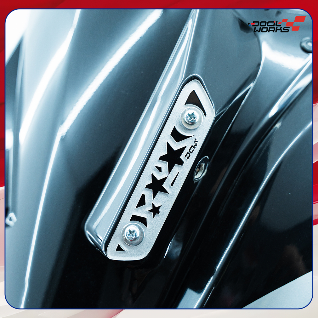 Jual Docilworks - Garnish Bracket untuk windshield visor Polytron Fox ...