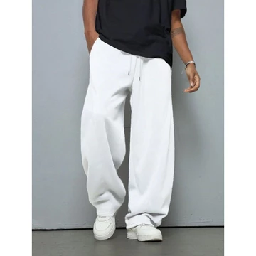 Celana Panjang Highwaist Loose Pants Kulot Panjang Pria Wanita Style Korea