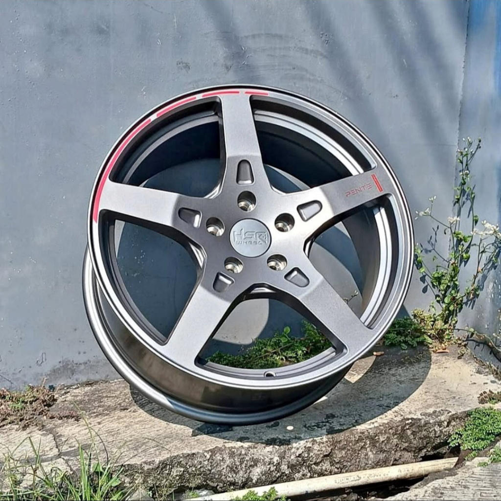 Jual Velg Mobil Racing Model Palang Lubang 5x114,3 Untuk Civic Turbo ...