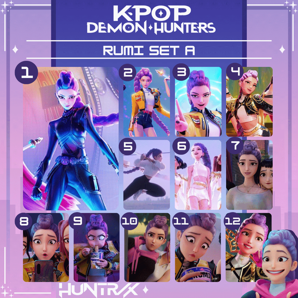 Jual PHOTOCARD ANIME/MOVIE KPOP DEMON HUNTERS | HUNTR/X - Rumi ...