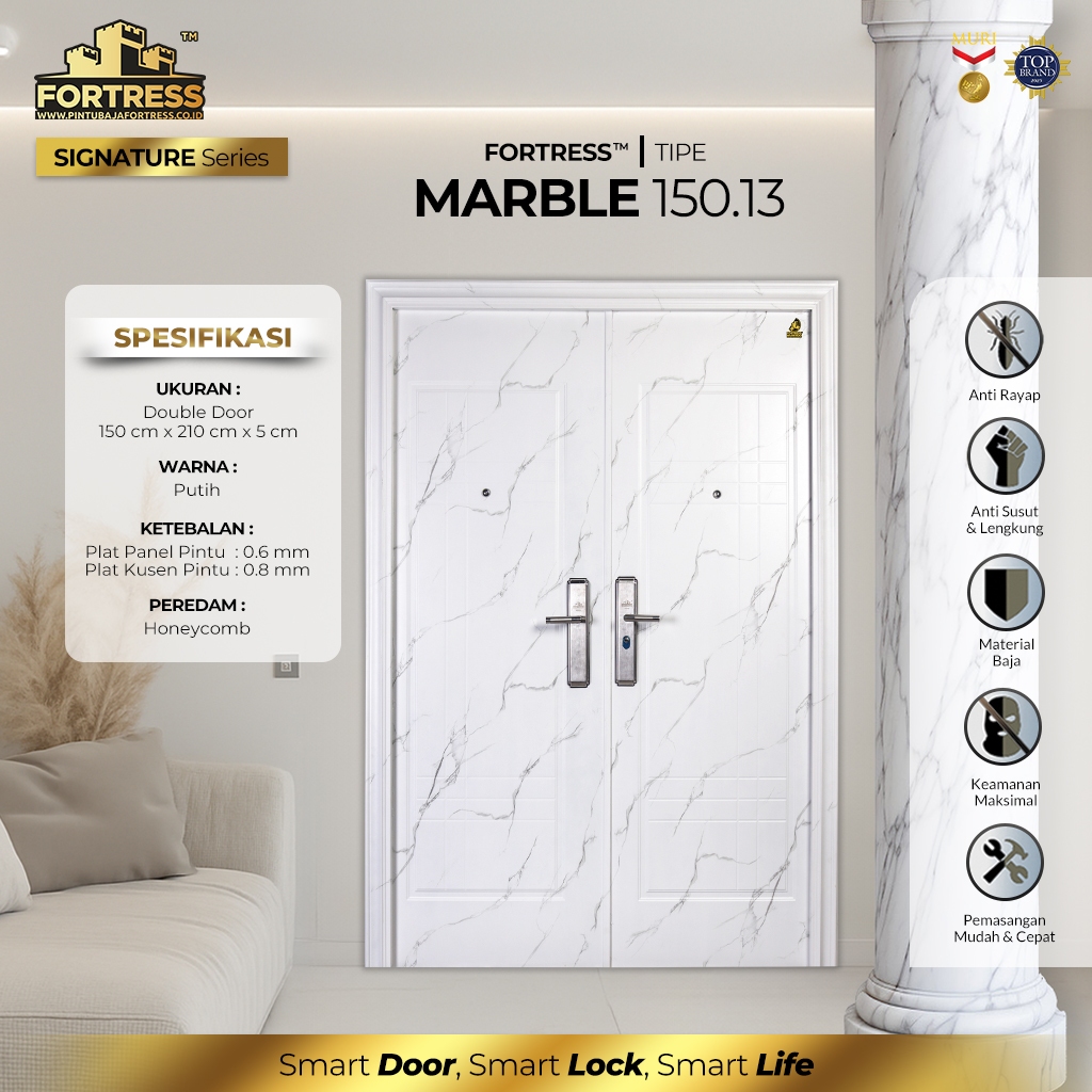 FORTRESS TYPE MARBLE 90, 120 dan 150 (SPECIAL DOOR) - JABODETABEK