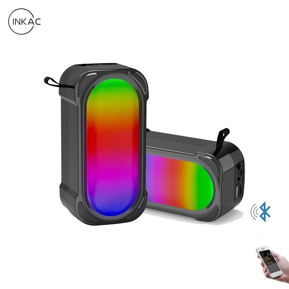 Jual 【COD】INKAC MK-102 Speaker Bluetooth Portable Mini RGB LED Wireless ...