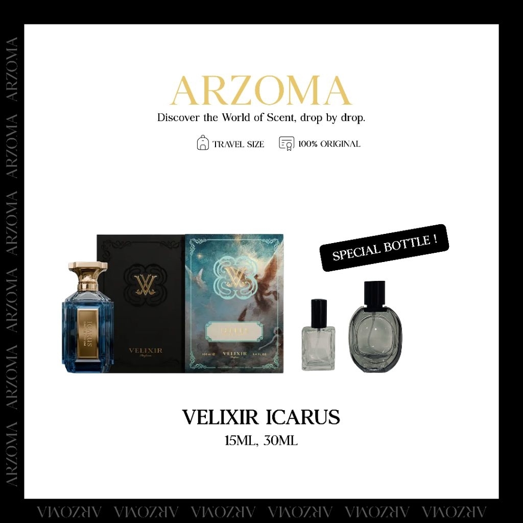 Jual Decant Velixir Icarus 15ml dan 30ml | Shopee Indonesia