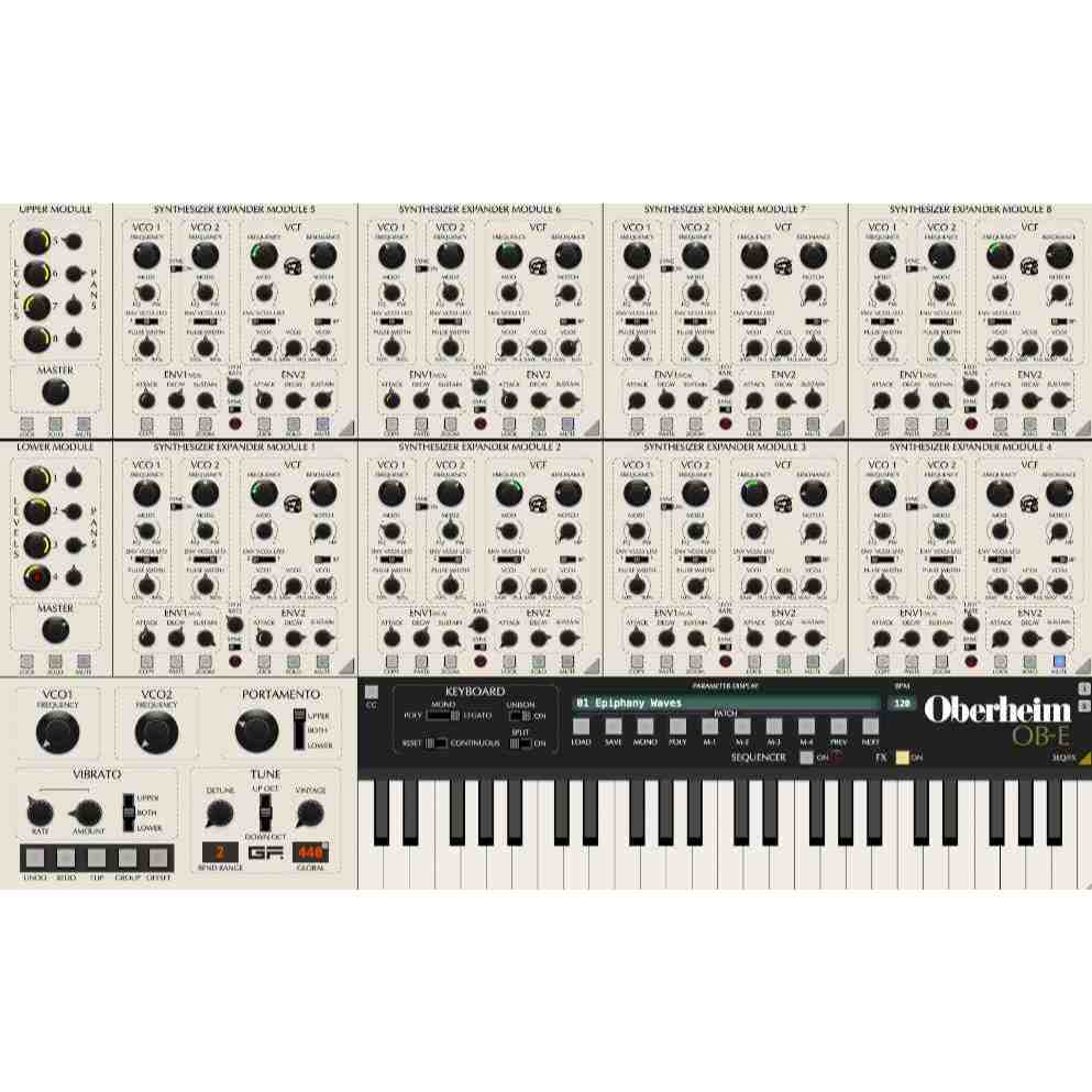 Jual GForce - Oberheim SEM - vst plugin Replika Software OB-8 Voice ...