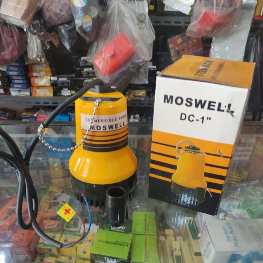 Jual pompa celup dc 12v moswell / pompa celup aki 12 vol moswell ...