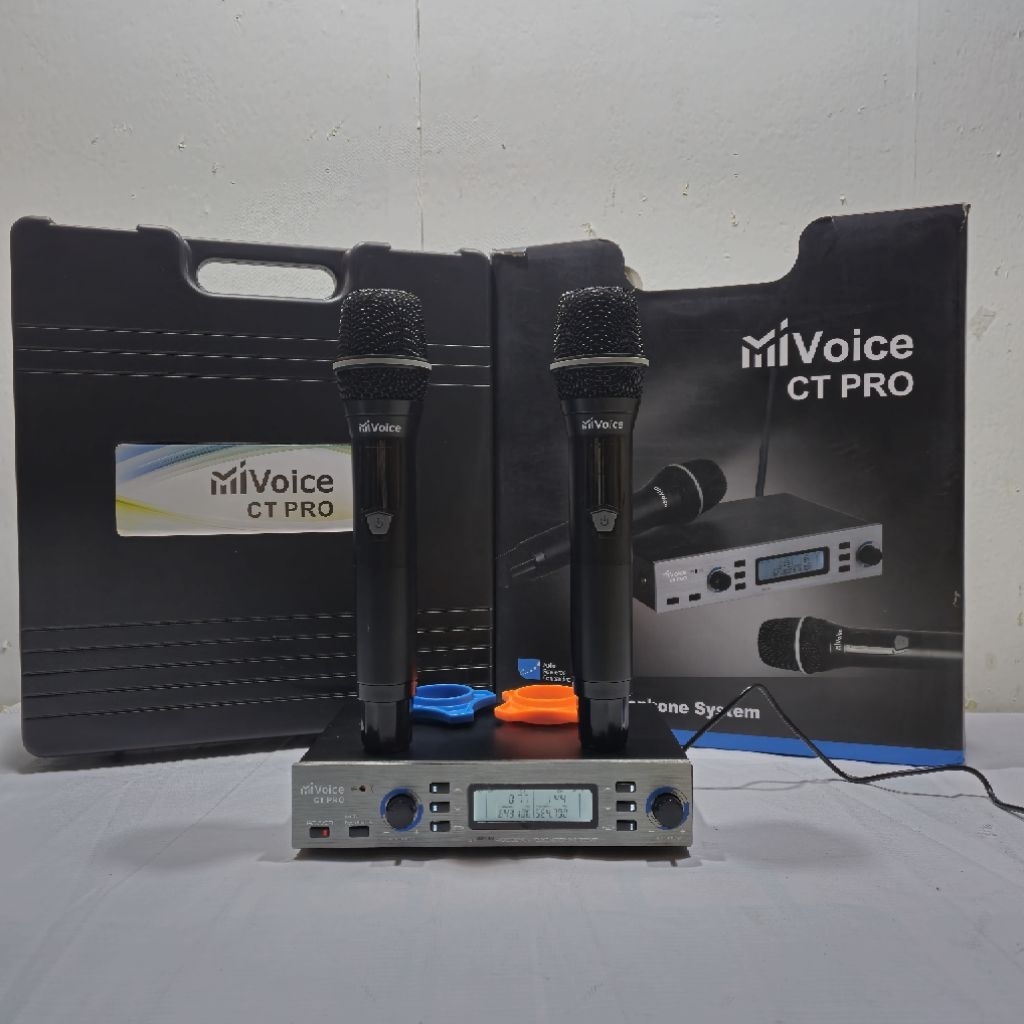 Jual MIC WIRELESS MiVoice CT PRO GARANSI 2 TAHUN ADA ANTI FEADBACK ...
