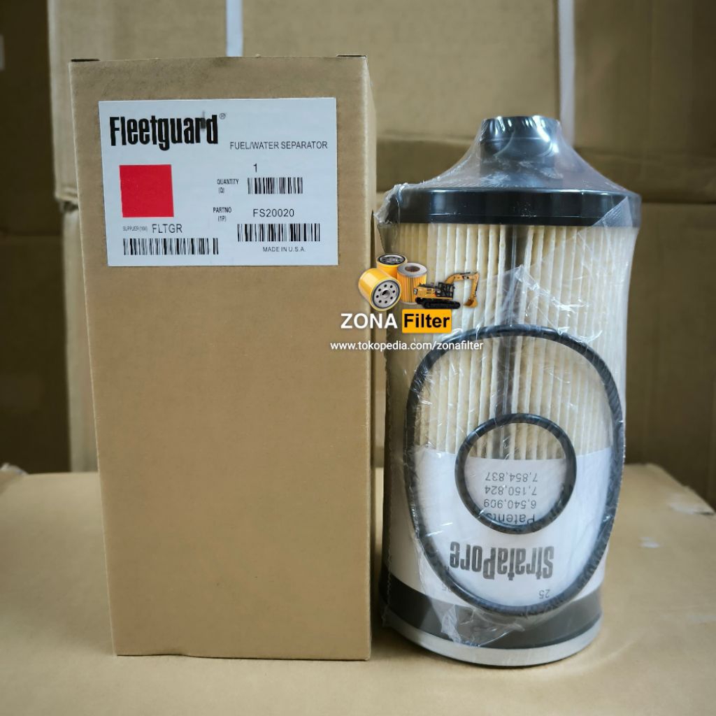 Jual fs20020 fuel filter Fleetguard fs 20020 fuel water separator ...