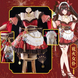 原神】 Uwowo&Sakuracos製 北斗 衣装＋ウィッグ＋靴 Uwowo 原神