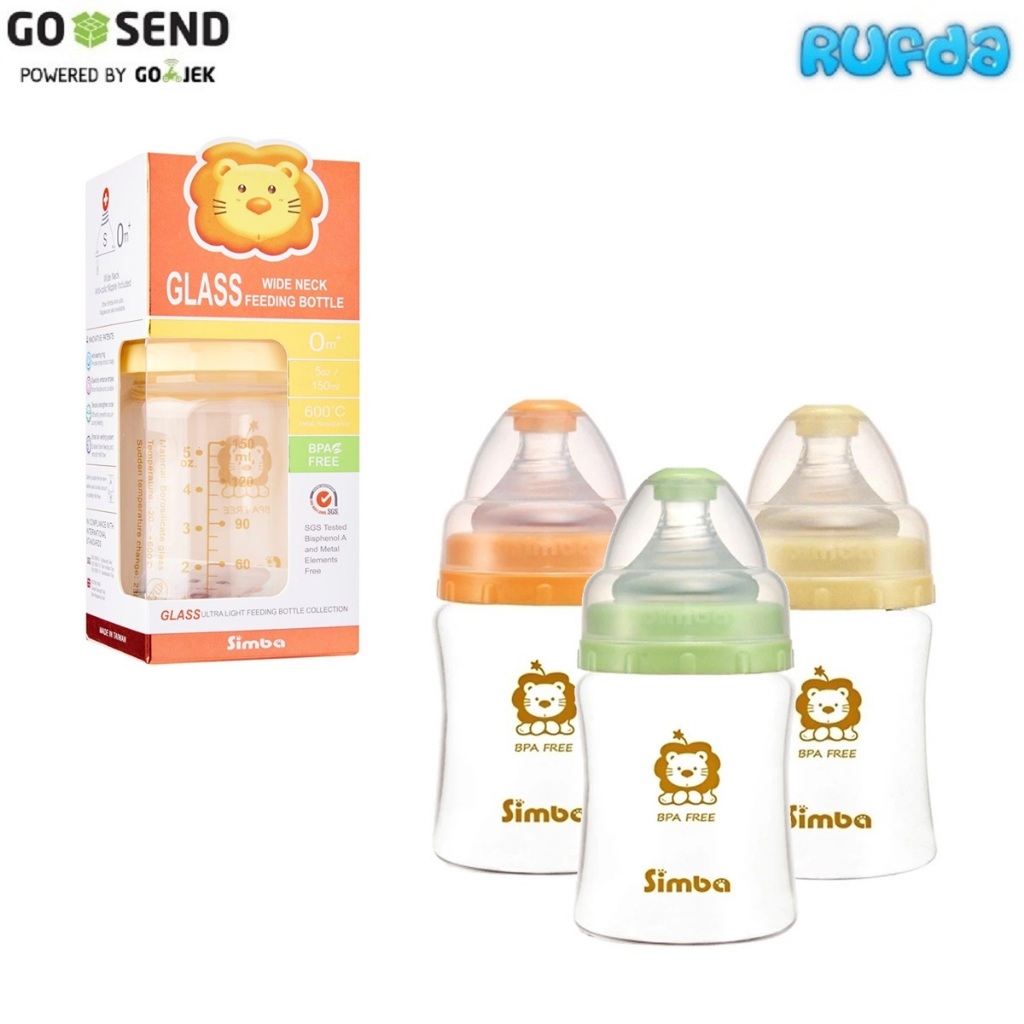 Jual Simba Glass Baby Bottle Wideneck Standardneck Botol Susu Bayi Kaca ...
