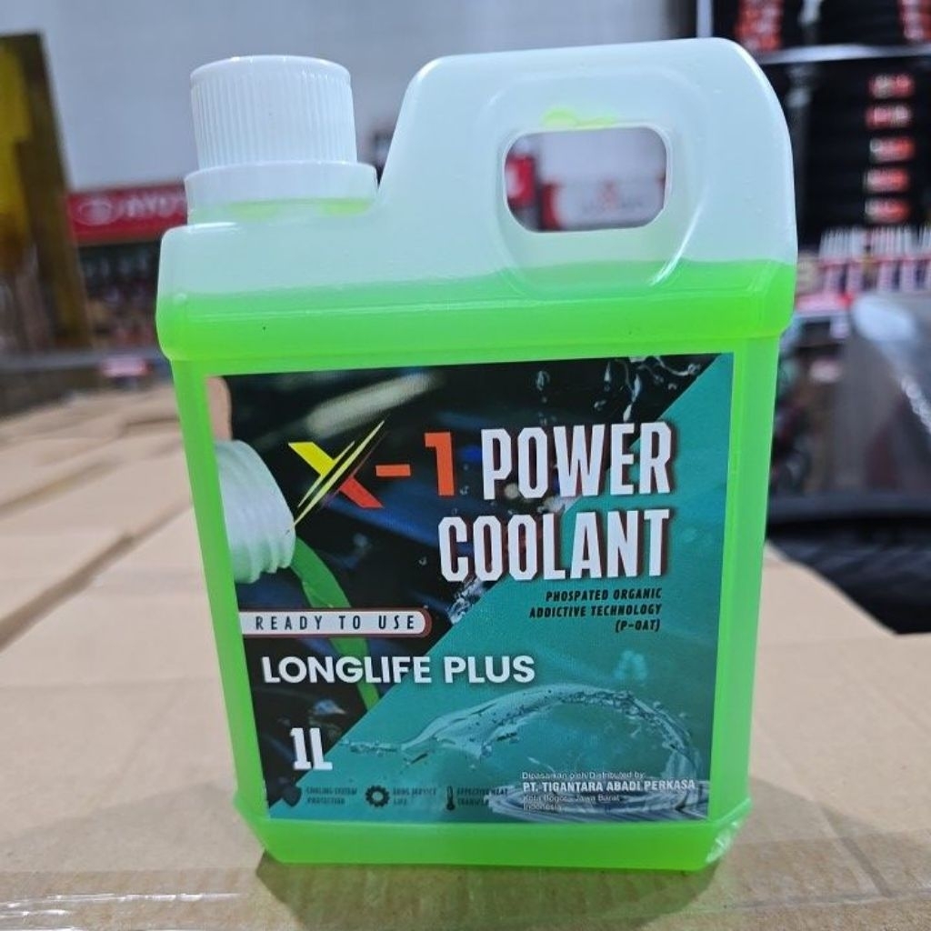 Jual AIR RADIATOR MOTOR DAN MOBIL COOLANT ANTI KARAT UKURAN 1L MEREK X ...