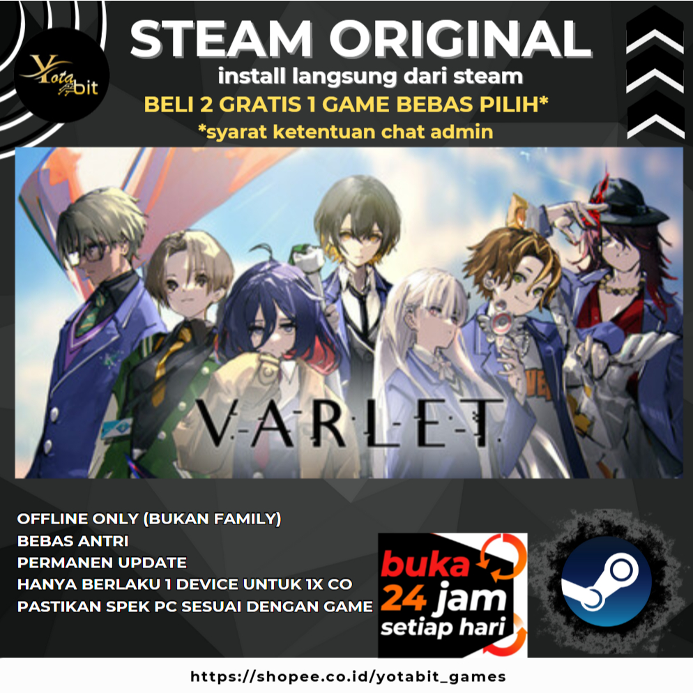 Jual VARLET Offline PC Game Original | Shopee Indonesia