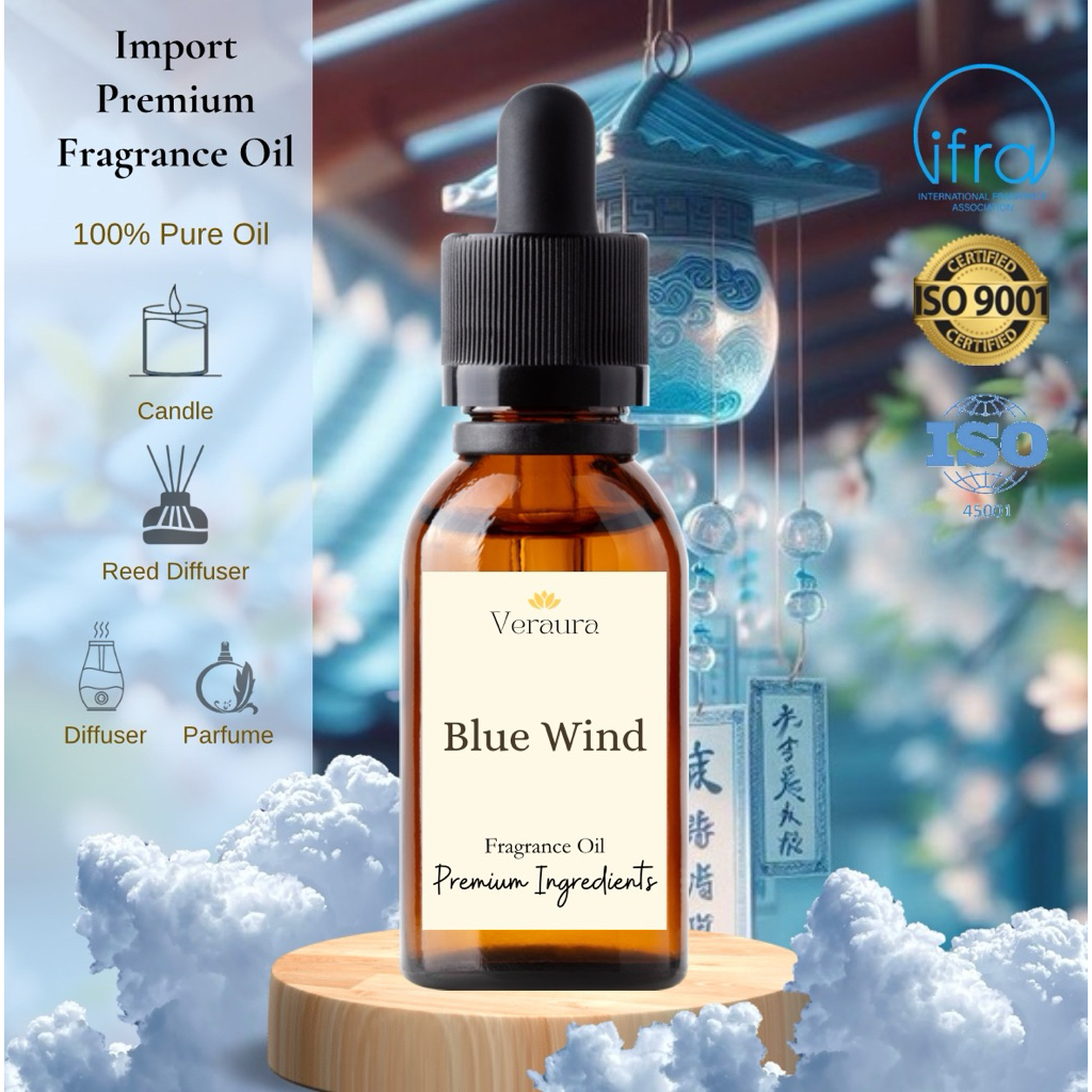 Jual Import Fragrance Oil Blue Wind | Diffuser | Parfum | Candle | Room ...