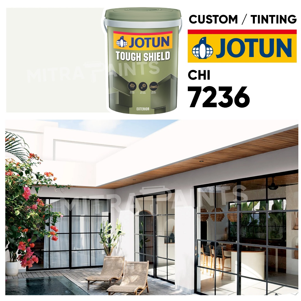Jual JOTUN EXTERIOR TOUGH SHIELD 18 LITER WARNA CHI 7236 / CUSTOM ...
