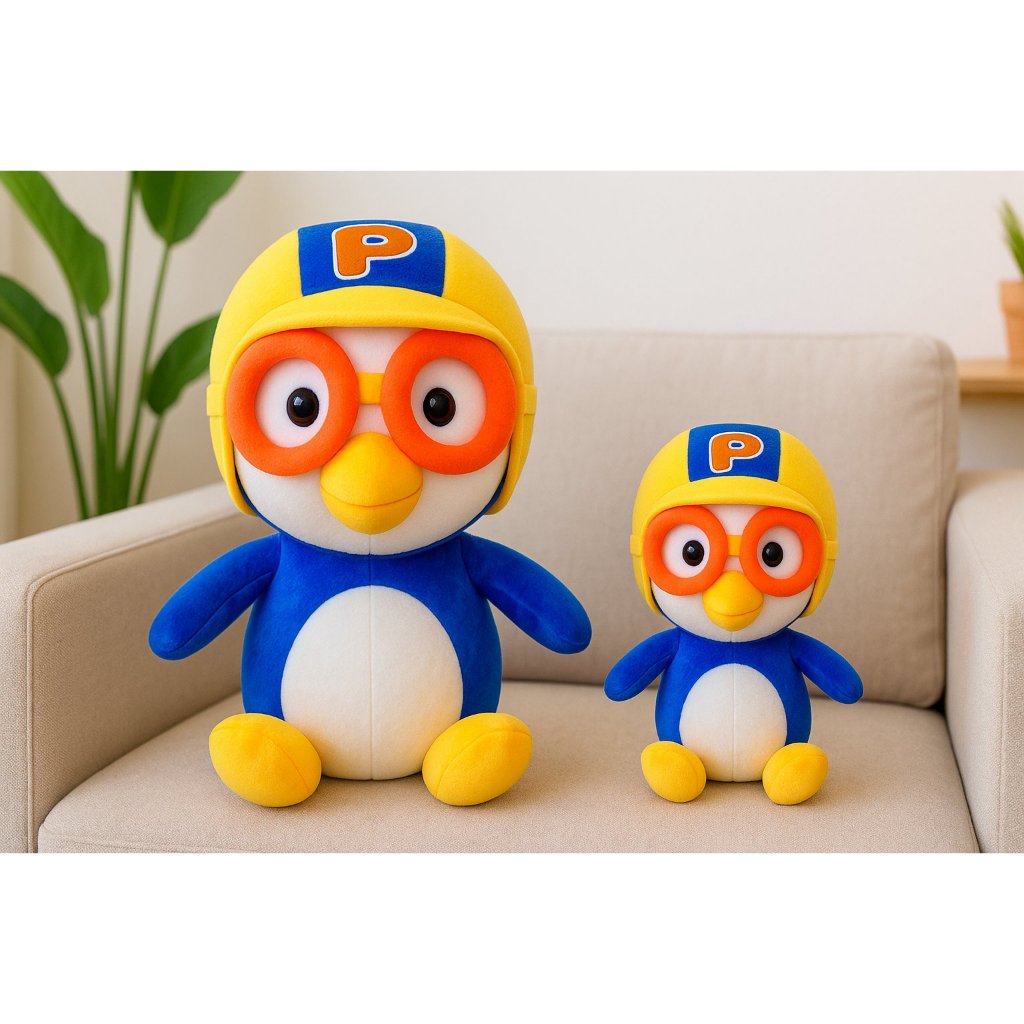 Jual Mainan Boneka Pororo Korea Cartoon Little Penguin Petty Eddy Crong ...