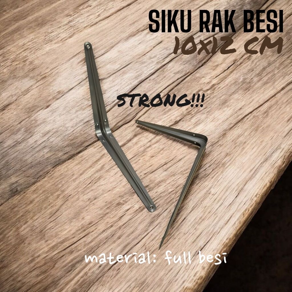 Jual SIKU RAK 10X12CM FULL BESI KUAT DAN MURAH | Shopee Indonesia