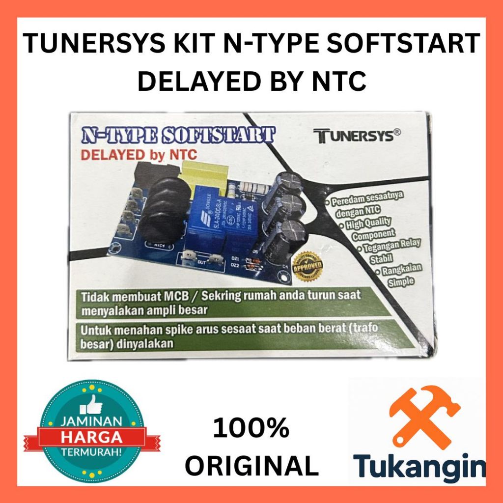 Jual KIT Softstart N-Type TUNERSYS Delay by NTC + Komponen Lengkap ...