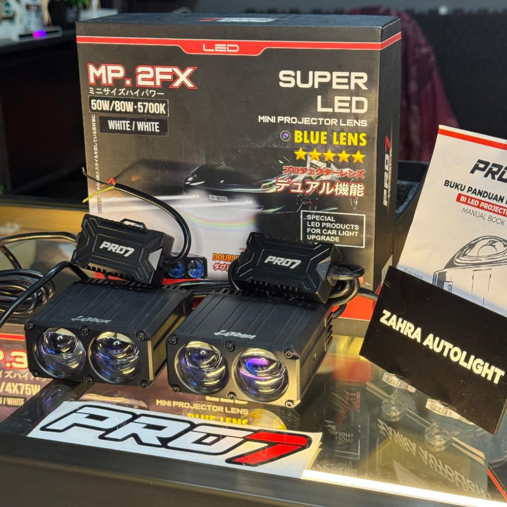 Jual MINILASER PRO7 MP 2FX BLUE LENS/ MINI PROJIE MP 2FX ORIGINAL PRO7 ...