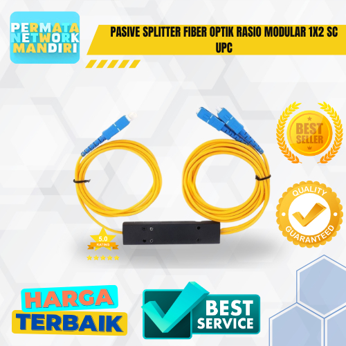 Jual Paasive Splitter fiber optik Rasio Modular 1x2 SC UPC | Shopee ...