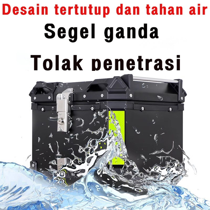 Jual Anchi Bagas Motor box Belakang Sepeda Motor 45L untuk Kotak ...