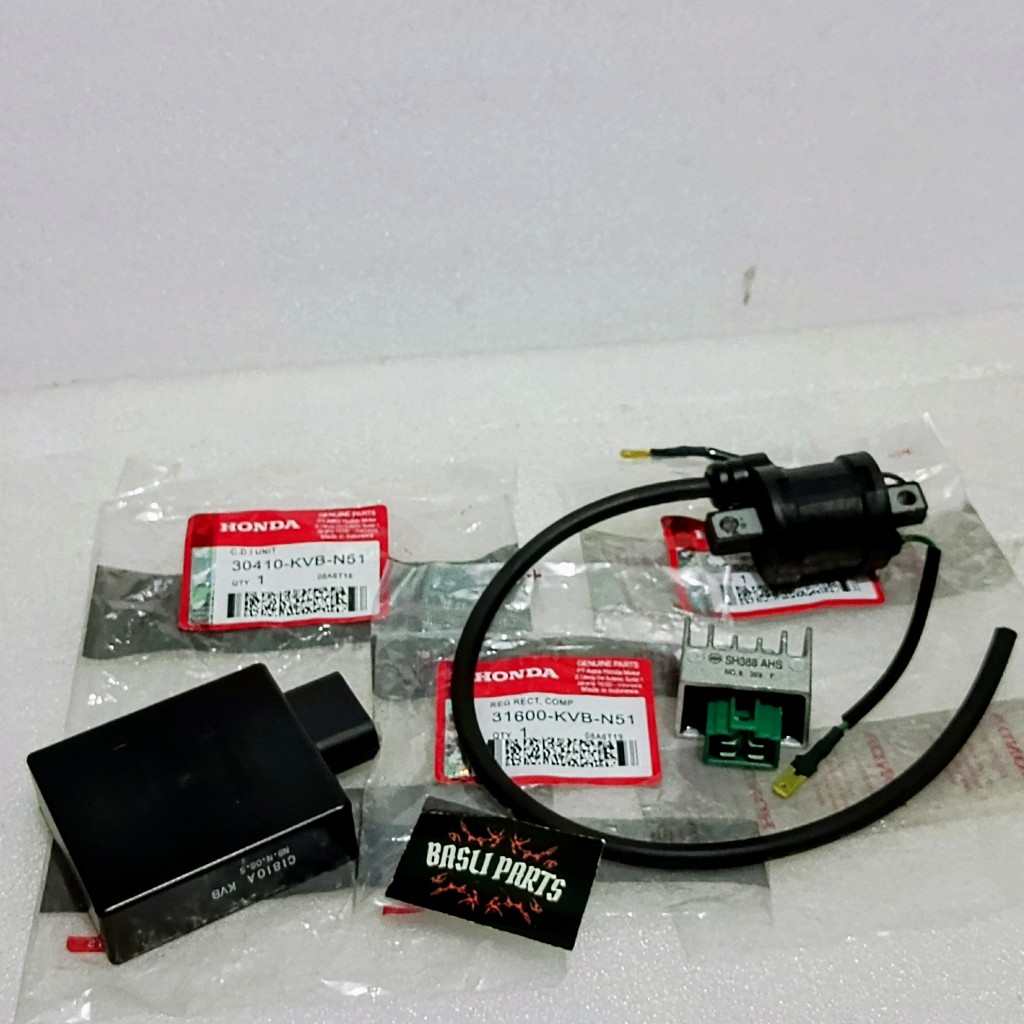 Jual Paket 3 Item CDI Unit Assy KVB Set Koil Vario Lama 110 Karbu Vario ...
