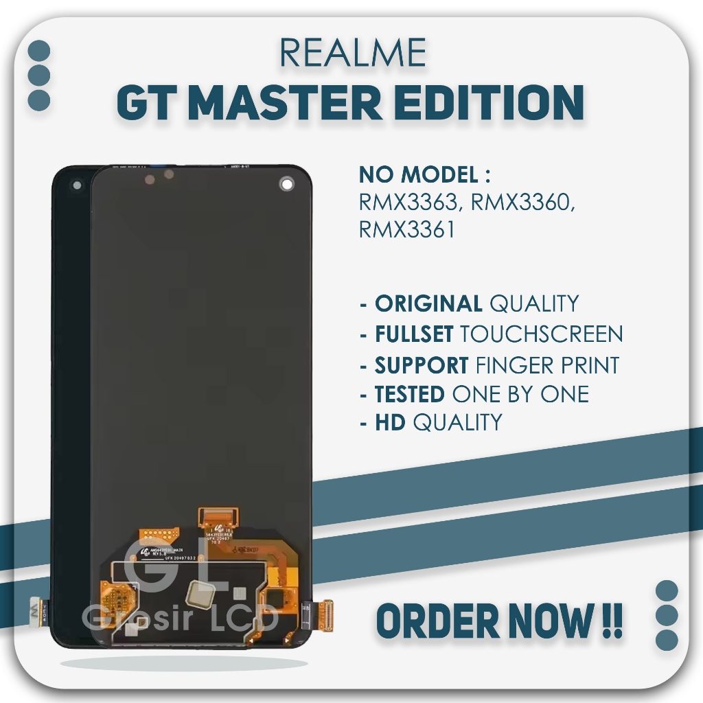 Jual Grosir LCD Realme GT Master Edition RMX3363 RMX3360 - Finger Print ...
