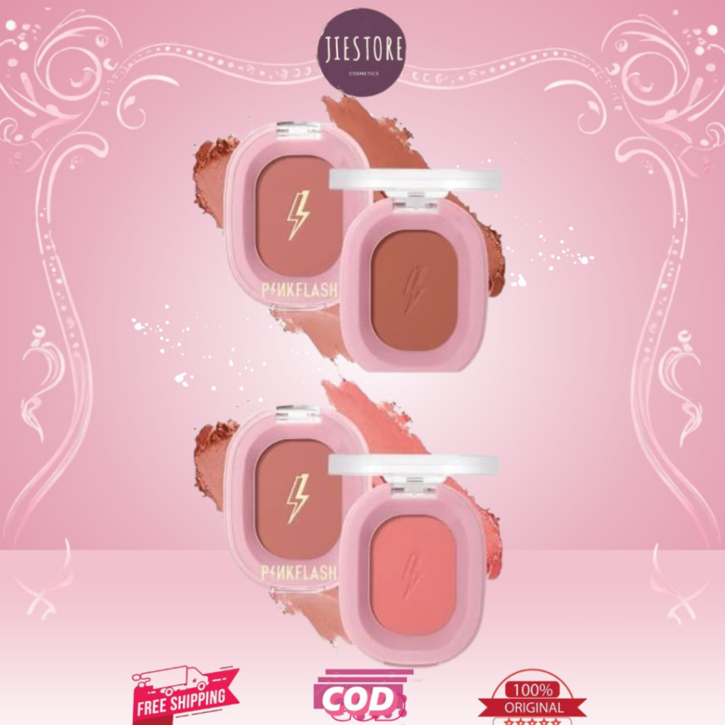Jual PINKFLASH SET BLUSH ON+HIGHLIGHTER+CONTOUR POWDER | Shopee Indonesia