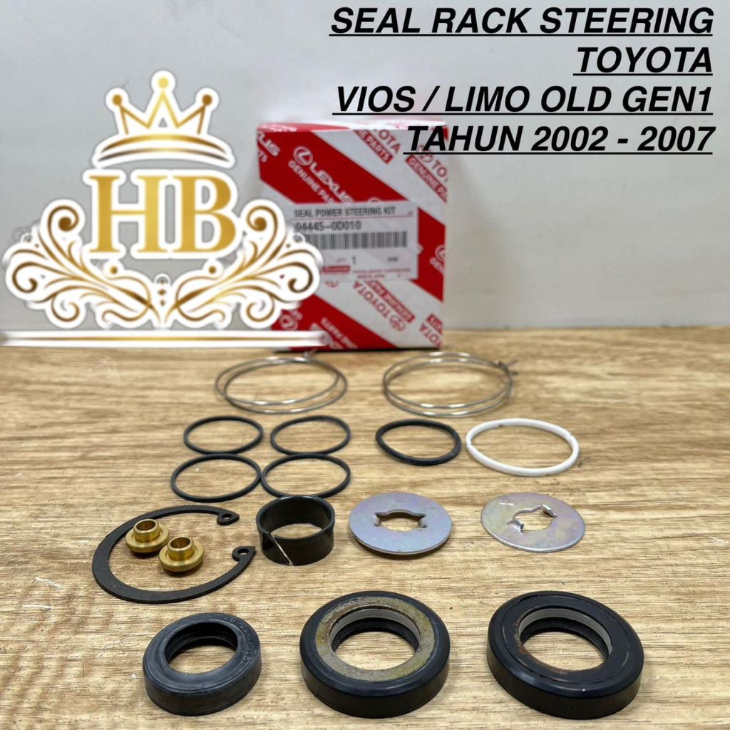 Jual SEAL RACK POWER STEERING KIT BAWAH VIOS LIMO LAMA GEN1 TAHUN 2002 ...