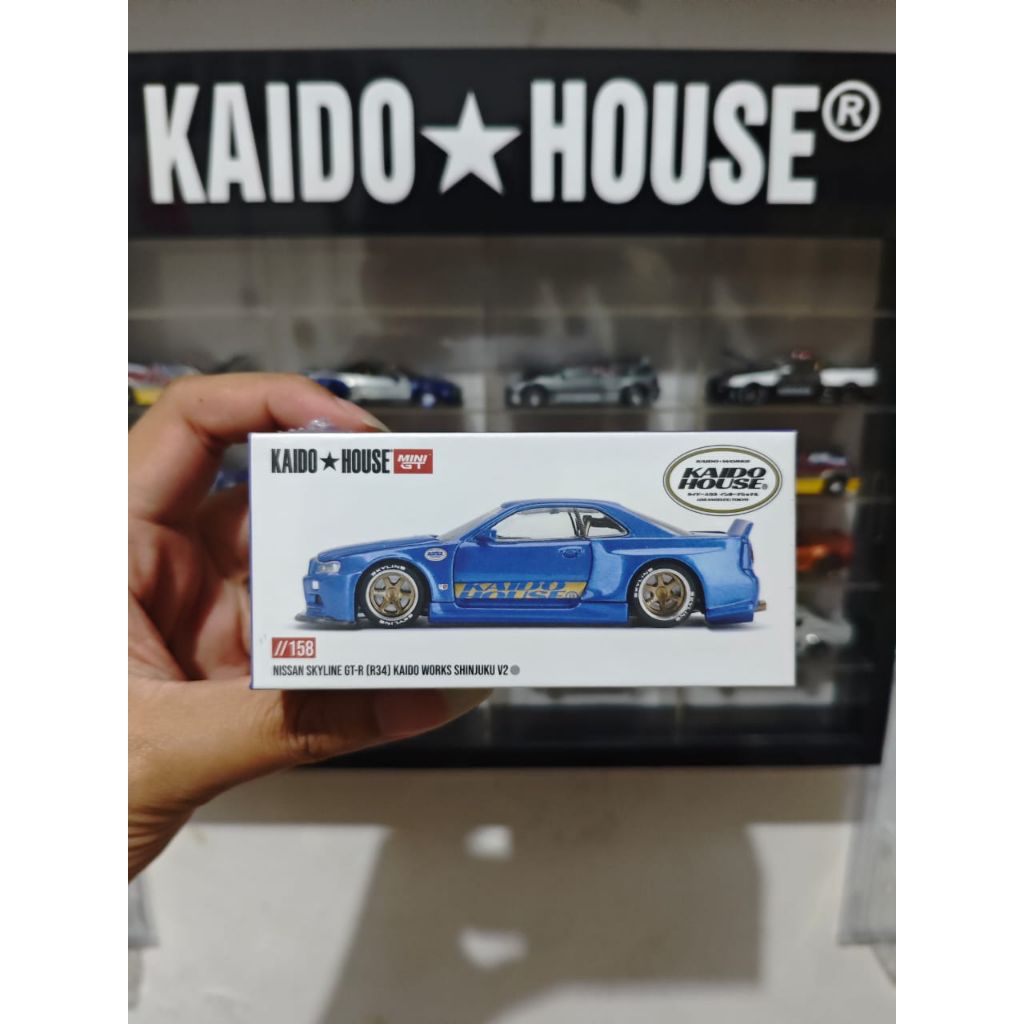 Jual KAIDO HOUSE NISSAN SKYLINE GT-R R34 KAIDO RACING FACTORY SHINJUKU - nissan skyline gt r r34 kaido racing factory v2