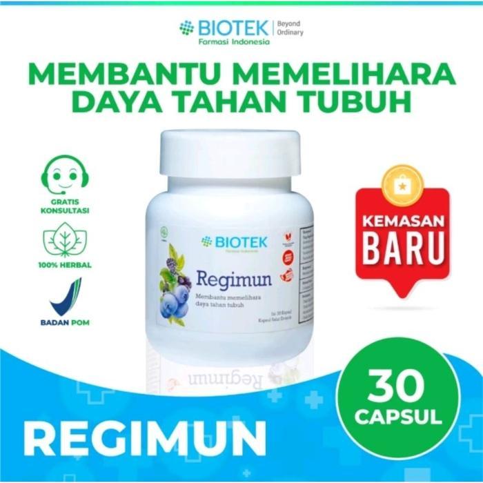 Jual Biotek Farmasi - Regimun 30 Kap | Obat Autoimun Herbal Ampuh ...